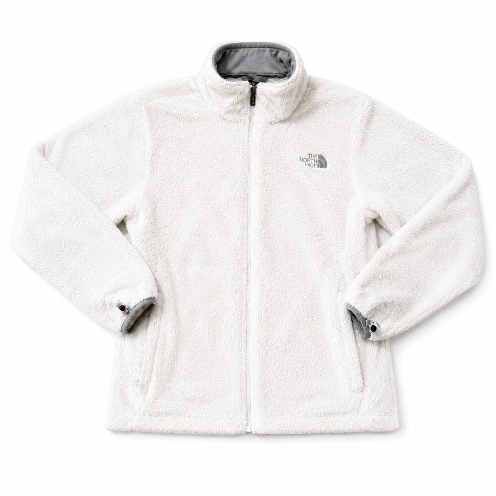 The North Face Osito Jacket White Dune Raschel Fleece Women’s Size Large